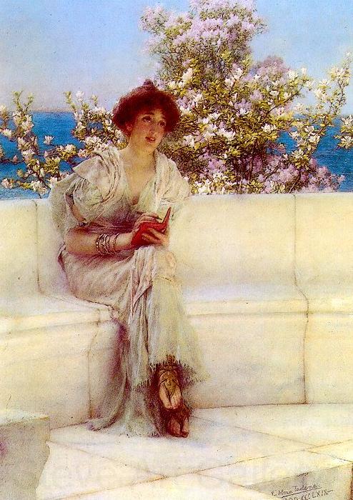 Alma Tadema The Year is at the Spring Spain oil painting art